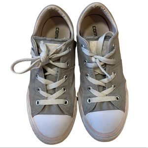 3/$25 Converse Girls Gray Sneakers